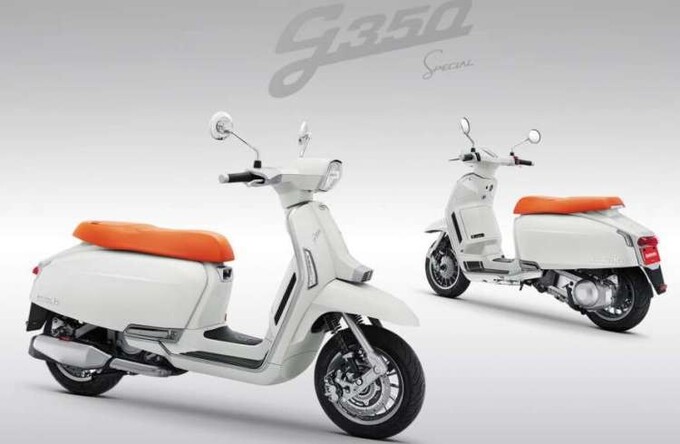 Lambretta G350 Special mang kiểu dáng tân cổ điển

