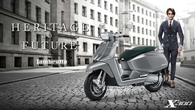 Lambretta X300 sở hữu thiết kế trẻ trung hiện đại hơn

