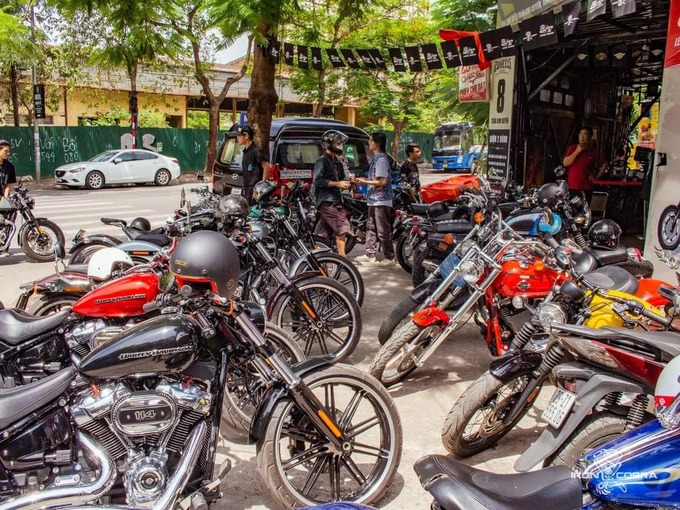 Nơi đây luôn tấp nập những tín đồ 2 bánh.