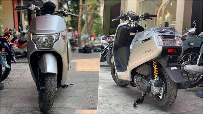 Honda Dunk 2022 nhập về Việt Nam thông qua các cửa hàng kinh doanh xe máy tư nhân

