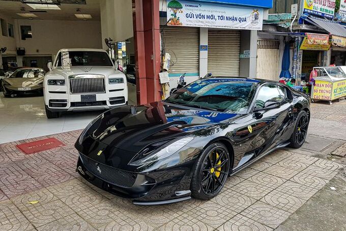 Mẫu Ferrari California T không được nhiều người chơi xe tại Việt Nam ưa chuộng.

