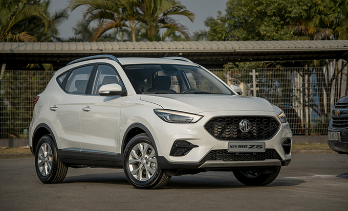 NEW MG ZS STD có giá bán thấp nhất từ 519 triệu đồng.