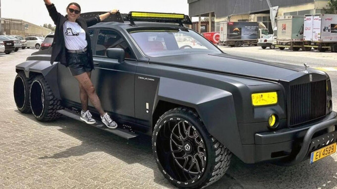 Rolls-Royce Phantom 6 bánh được đồn đoán là phương tiện trong phim Fast And Furious tập mới