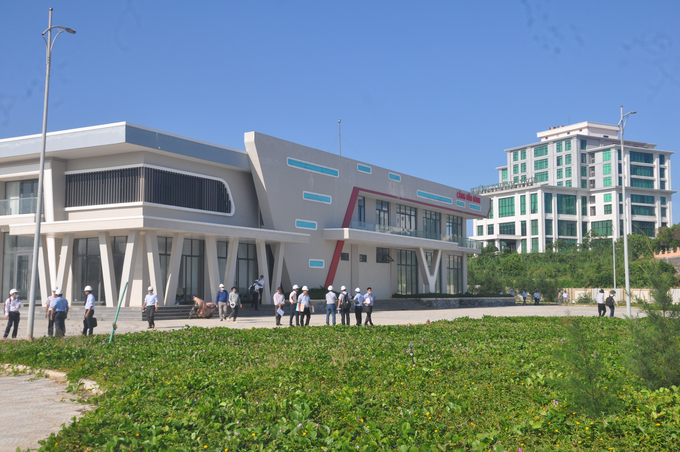 Cảng Bến Đình sẽ góp phần nâng cao hoạt động vận tải đường thủy ở Lý Sơn, Quảng Ngãi.