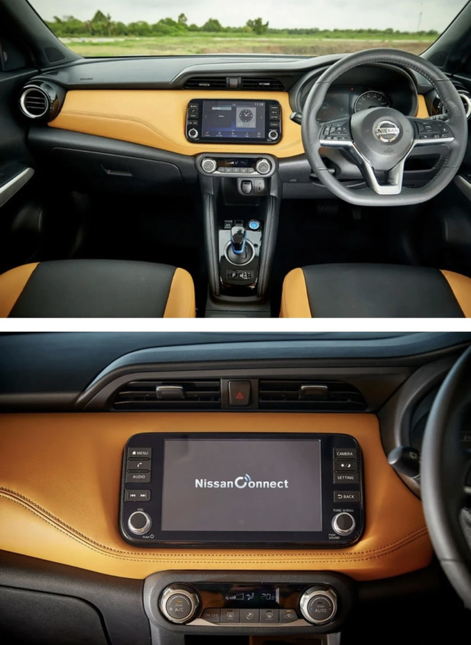 Nội thất với nhiều cải tiến mới.