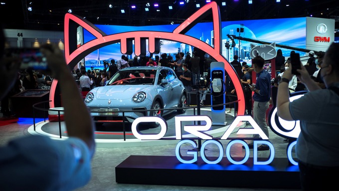 Các nhà sản xuất ô tô Trung Quốc thống trị thị trường xe điện đang bùng nổ của Thái Lan.