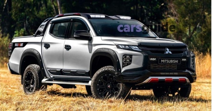 Mitsubishi Triton 2023 thế hệ mới.