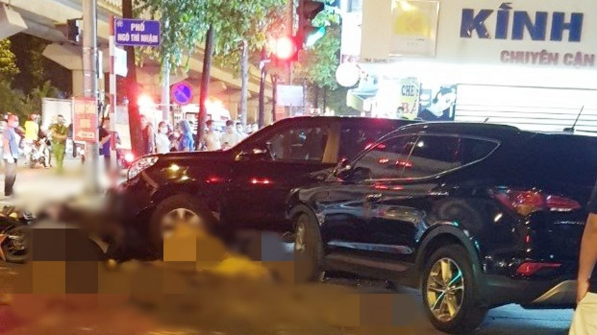 Hiiện trường vụ tai nạn