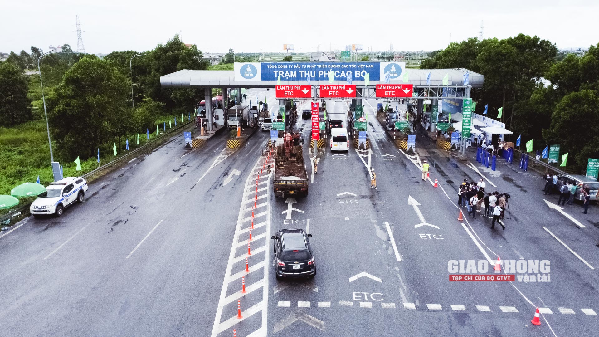 Trạm thu phí Cao Bồ, tuyến cao tốc Cầu Giẽ - Ninh Bình vận hành ETC từ ngày 20/7/2022