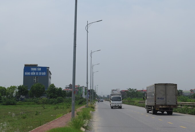 Trung tâm Đăng kiểm xe cơ giới 29-15D nằm ven Quốc lộ 1A cũ tại vị trí Km21 thuộc huyện Thường Tín, Hà Nội