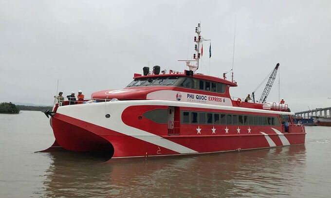Tàu cao tốc Phú Quốc (PHU QUOC EXPRESS) có thể được hoạt động trên tuyến Sa Kỳ - Lý Sơn 

