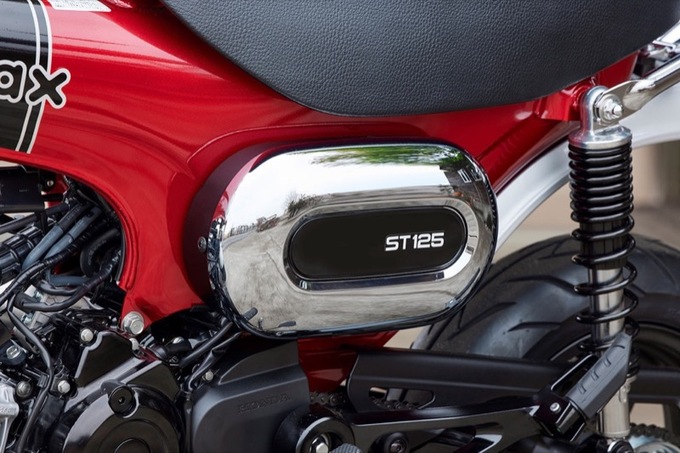 Xe có thiết kế đặc trưng với hệ thông khung nhỏ và bánh 12inch.