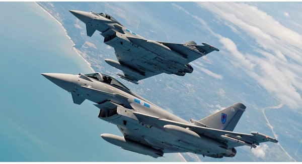 raf6squadroneurofightertyphoonsonexercisebersamali
