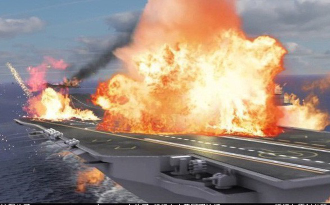 Nhật Bản chỉ cần nửa giờ để đánh chìm tàu sân bay Liêu Ninh