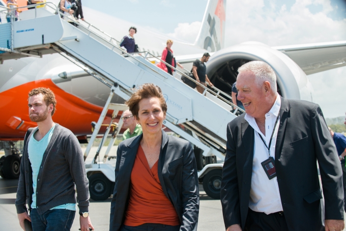 Hành khách trên chuyến bay quốc tế của Jetstar (1)