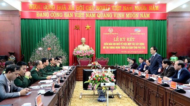 Viettel cam ket se trien khai smart city tai Phu T