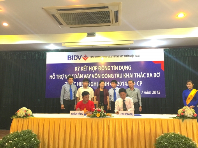 BIDV tài trợ đóng mới tàu vỏ thép quy mô lớn nhất 