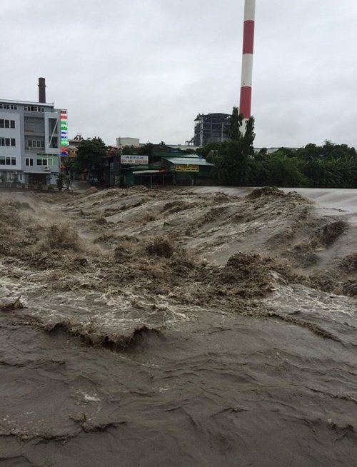 Khu vực đập tràn sông Uông Bí (Trung tâm TP Uông B