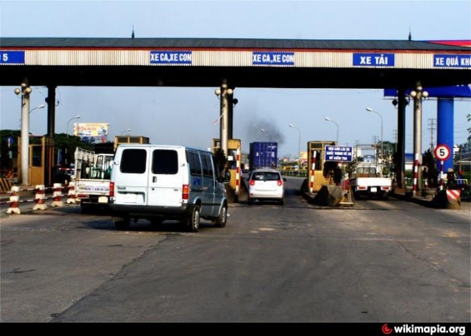 nâng mức phí quốc lộ 5