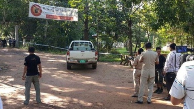 campuchia bị đặt bom