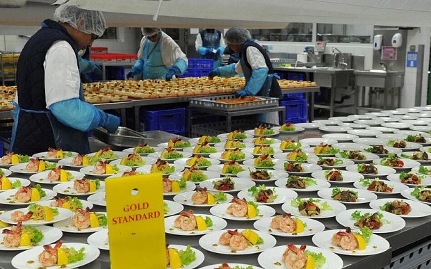 1Những suất ăn trên máy bay được làm như thế nào