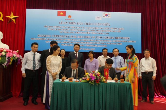 3 Bộ GTVT và KOICA ký kết Biên bản dự án đường sắt