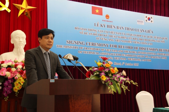Bộ GTVT và KOICA ký kết Biên bản dự án đường sắt V