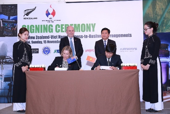 2 Đẩy mạnh hợp tác trong lĩnh vực hàng không và nô