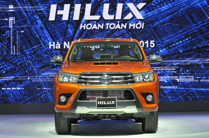 Xe Hilux hoàn toàn mới được giớ thiệu đ