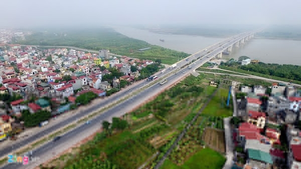 Toàn cảnh quốc lộ Hà Nội - Bắc Giang vu