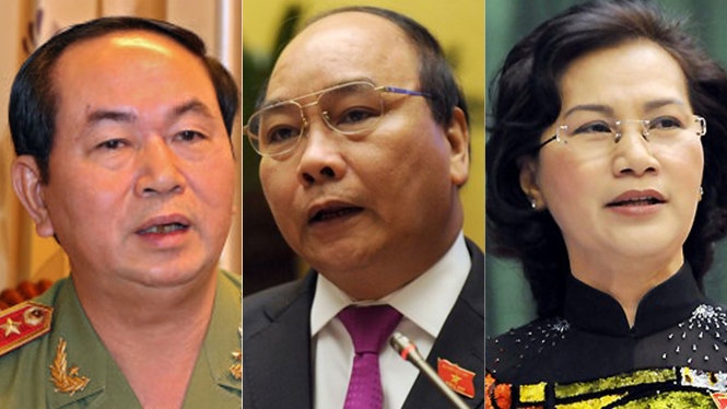 Lộ diện 3 ứng viên Chủ tịch nước, Thủ