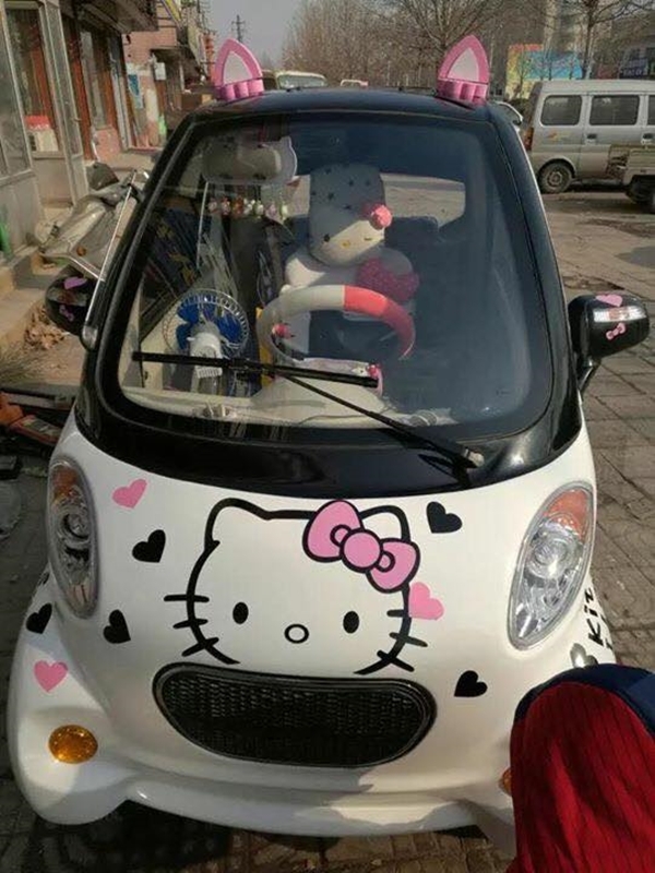 Dân mạng lùng sục ô tô điện màu sắc gia