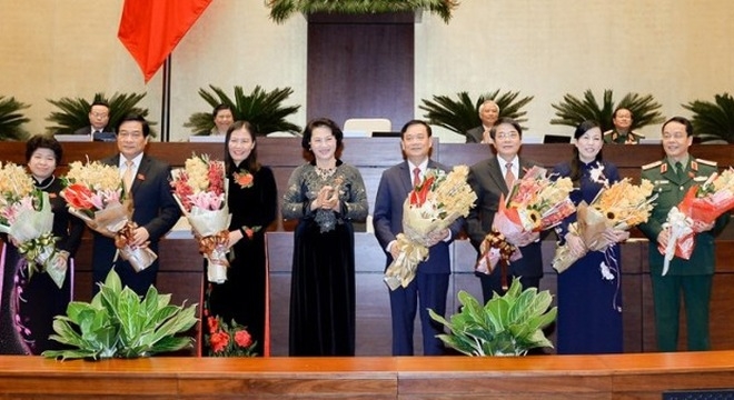 Danh sách 7 lãnh đạo mới được Quốc hội