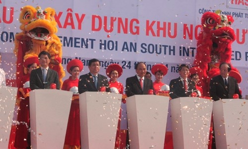 Khởi công dự án KCN ô tô Chu Lai-Trường