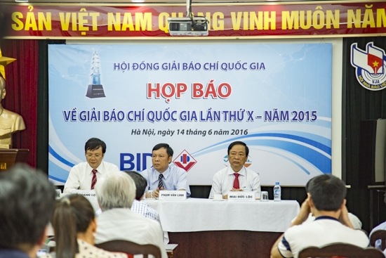 Công bố giải báo chí quốc gia 2016
