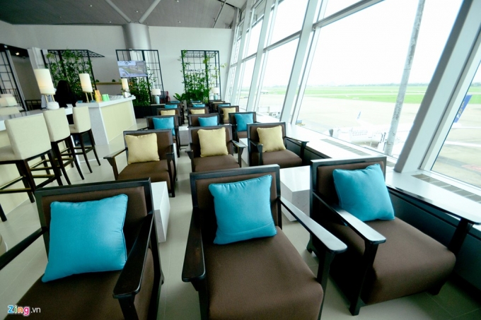 5 Chiêm ngưỡng phòng chờ VIP mới ở sân