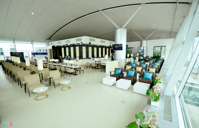 Chiêm ngưỡng phòng chờ VIP mới ở sân b