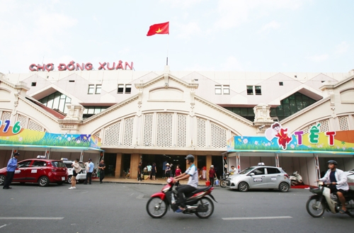 Đề xuất xây chợ Đồng Xuân 4 tầng nổi