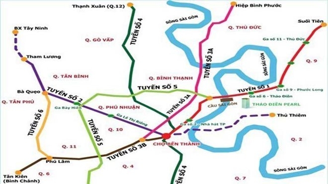 Hơn 41.000 tỷ đồng xây dựng tuyến metro s