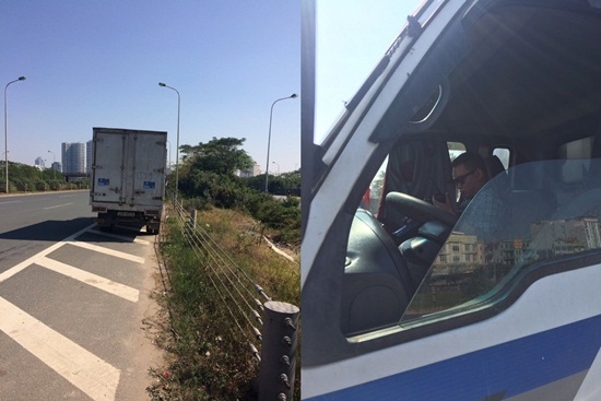 CSGT có được phép đỗ xe tại lề đường 