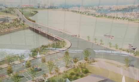 Khởi công đường D1 giảm ùn tắc cho đường Nguyễn Hữ