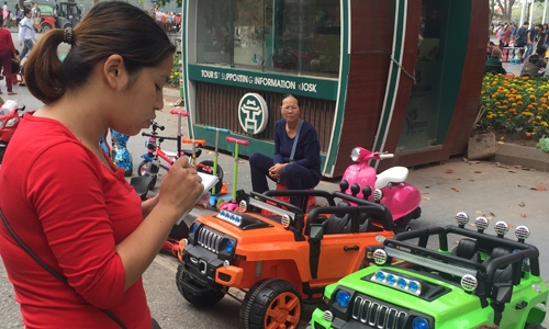 Kiếm tiền triệu nhờ cho thuê ô tô mini 