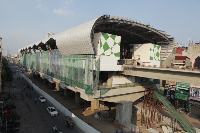 2 Đường sắt Cát Linh - Hà Đông sẽ chạy thử trong t