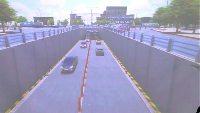 Đà Nẵng thống nhất phương án hầm chui đầu cầu Trần