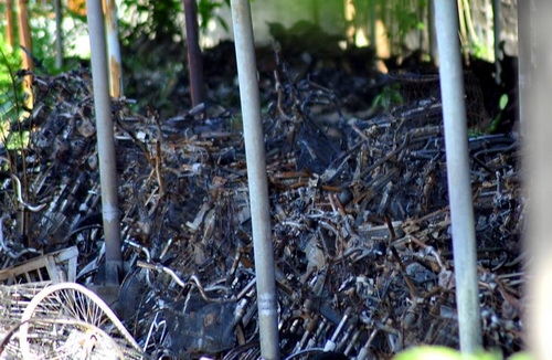 Hàng trăm xe máy vi phạm giao thông ở Đồng Nai bị 