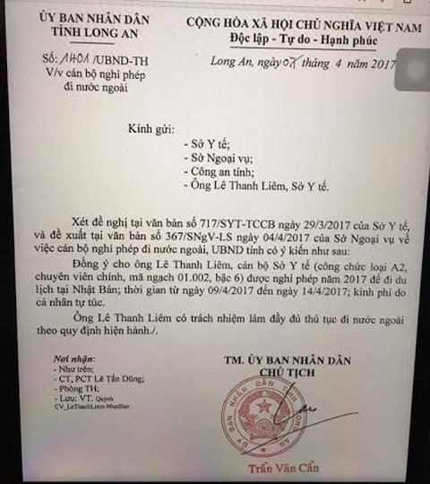 2 Nguyên Giám đốc Sở Y tế Long An bị cấm xuất cảnh