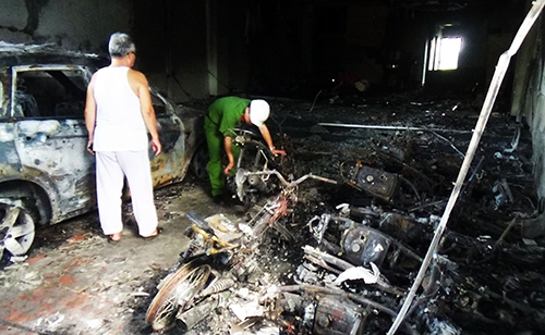 Cháy khách sạn 5 tầng, nhiều người hoản