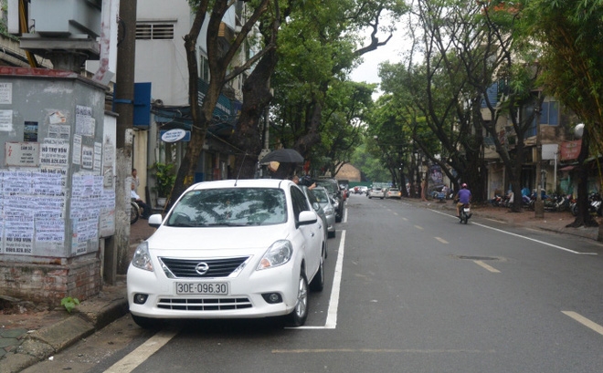 Hà Nội thêm phố đỗ xe chẵn-lẻ