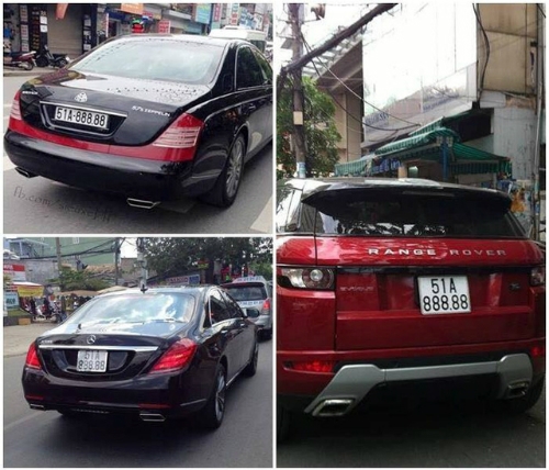 3 Những đại gia đi xe sang tiền tỷ nhưng gắn biển 