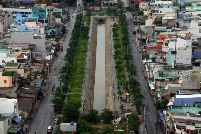 Khôi phục xong 390m kênh Hàng Bàng đầu tiên
